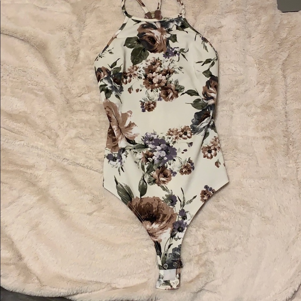 Windsor halter style body suit